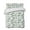 White Light Green, variant on Quilts Full Size Bedding Set, Tiger Giraffe Lightweight Quilted Comforter, Animals Vintage Black White Forest Soft Reversible Bedspread Coverlet with Pillow Covers for All Season, 78" x 90"