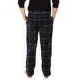 thumbnail image 4 of DG Hill Mens Pajama Pants, Fleece Pajama Bottoms with Pockets, Plaid or Camo Mens Sleep Pants, 4 of 10