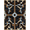Brown Black Taupe Blue, Pattern 9, variant on ODIKA Throw Contemporary Tan Abstract Block Crisp Grey Beige Bathroom Pet Friendly & Kids Safe Play for Playroom, Bedroom, Reading Nook