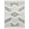 thumbnail image 3 of Carson Carrington  Taxinge Shag Area Rug White 8'9" x 12' 9' x 12' Grey, 3 of 5