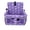 purplr flowers, variant on HOOETOON Shopping Cart Cover High Chair Cover Baby 2 in 1 Machine Washable Cotton Padded Safety Harness Toy Tether Toddler Infant Boy Girl,Rainbow Warm White Beige