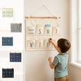 thumbnail image 7 of Classroom Pocket Chart for Cell Phones Calculators Over The Door Hanging Closet Underwear Sock Jewelry Organizer Holder 8 Pockets, 7 of 7