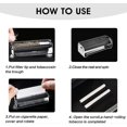 thumbnail image 4 of 70mm Cigarette Roller, Plastic Cigarette Rolling Machine, Manual Rolling Machine (2 Pieces), 4 of 5
