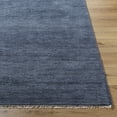 thumbnail image 2 of Hauteloom Powa Wool Living Room, Bedroom Area Rug - Contemporary - Royal Denim - 6' x 9', 2 of 9