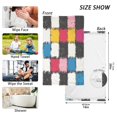 thumbnail image 6 of Yayeee 2 Pack Hand Towels for Bathroom 100% Cotton 16" x 28" Kitchen Towel, White Checkered Pattern, 6 of 7