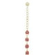 thumbnail image 4 of Pulsera Oro laminado Ojo Turco Roja Moon, 4 of 6