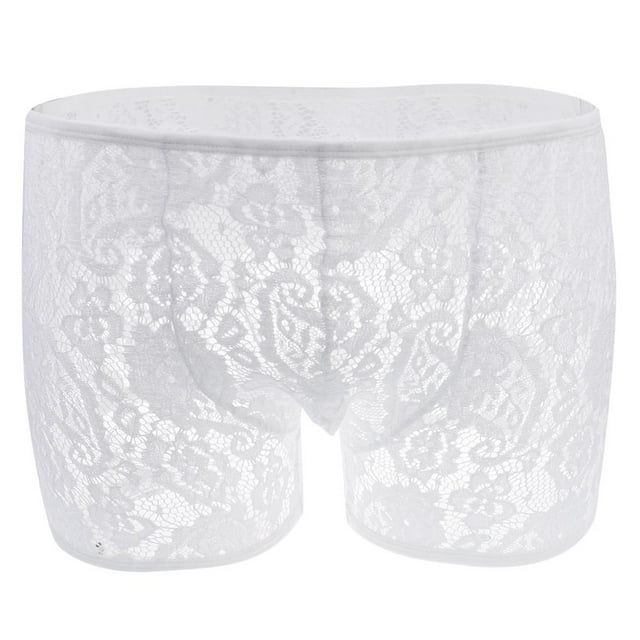 Bóxer para hombre perfecl Cortos Transparentes con Estampado floral L