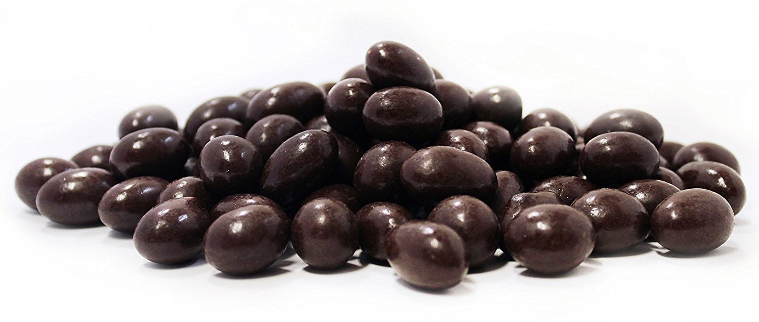 Sugar Free Dark Chocolate Covered Peanuts by Its Delish, 4 lbs Bulk Kosher Parve and Vegan Semisweet Chocolate