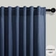 thumbnail image 2 of Cortinas Pitalk de lino azul marino, 91 x 61 cm, 2 paneles, 2 of 8