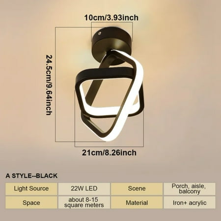 

DFDIEJZ Transform your living space into a warm and inviting oasis with these elegant stylish and modern minimalist ceiling lights. Illuminate your bedroom living room kitchen or bat