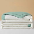 thumbnail image 2 of 43x59IN Soybean Summer Quilt Conditioning Machine Washable Summer Comforter Blanket Innovative Cooling Dual-Sided Throw Machine Washable for Night Sweats Hot Sleepers,Summer Comforter, 2 of 7