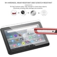 thumbnail image 5 of SOATUTO For All-new Fire 7 / Fire HD 7 Kids Tablet HD Clear Screen Protector (12th Generation / 2022 Released ) Tempered Glass Film 9H Hardness Ultra Clear Anti Scratch Case Friendly (2 Pcs), 5 of 6