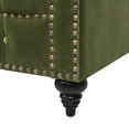 thumbnail image 5 of Jennifer Taylor Home Alto 88" Tufted Chesterfield Sofa Olive Green Velvet, 5 of 14