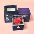 thumbnail image 4 of Compatible with Eternal Rose Floral Necklace Box Valentine's Day Gift Blue, 4 of 4