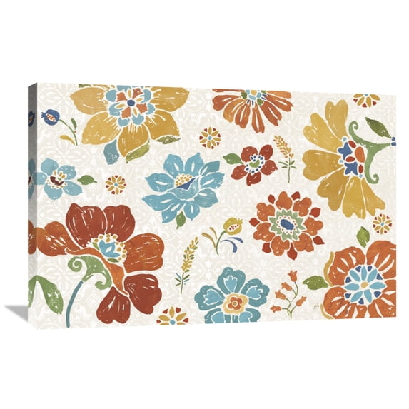 Global Gallery's 'Spanish Impressions VII' by Daphne Brissonnet Stretched Canvas Wall Art