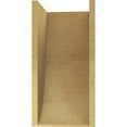 thumbnail image 4 of 11"W x 11"D x 22"H Wide Durham Rough Cedar Woodgrain TimberThane Corbel, Primed Tan, 4 of 6