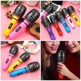 thumbnail image 4 of SHISUYAN 10Pcs Inflatable Microphones Pretend Play Microphone Toy Fake Microphone Model Prop (Mixed Style), 4 of 7