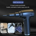 thumbnail image 2 of Computer Vacuums Cleaner Electric Cordless Air Duster 5000 RPM 2 Speed Adjustment Handheld Rechargeable Mini Vacuum Cleaner Reusable Vacuums Cleaner for Laptop Keyboard, 2 of 9