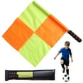 thumbnail image 6 of BLEEUS 2Pcs Football Linesman Flags Professional Match Flags Football Referee Equipment Sporting Supplies, 6 of 10