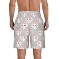 thumbnail image 3 of Naloa Beautiful Rabbit1 Men's Beach Shorts, Surfing shorts, Swim trunks, Quick Dry Swim Trunks for Surfing Beach Fun - Medium, 3 of 9