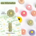 thumbnail image 5 of 30pcs Realistic Daisy Flower Beads - Bright Silicone Charms for Crafts, Necklaces, Keyrings & Fashion Accessories, Durable & Bendable, 5 of 9