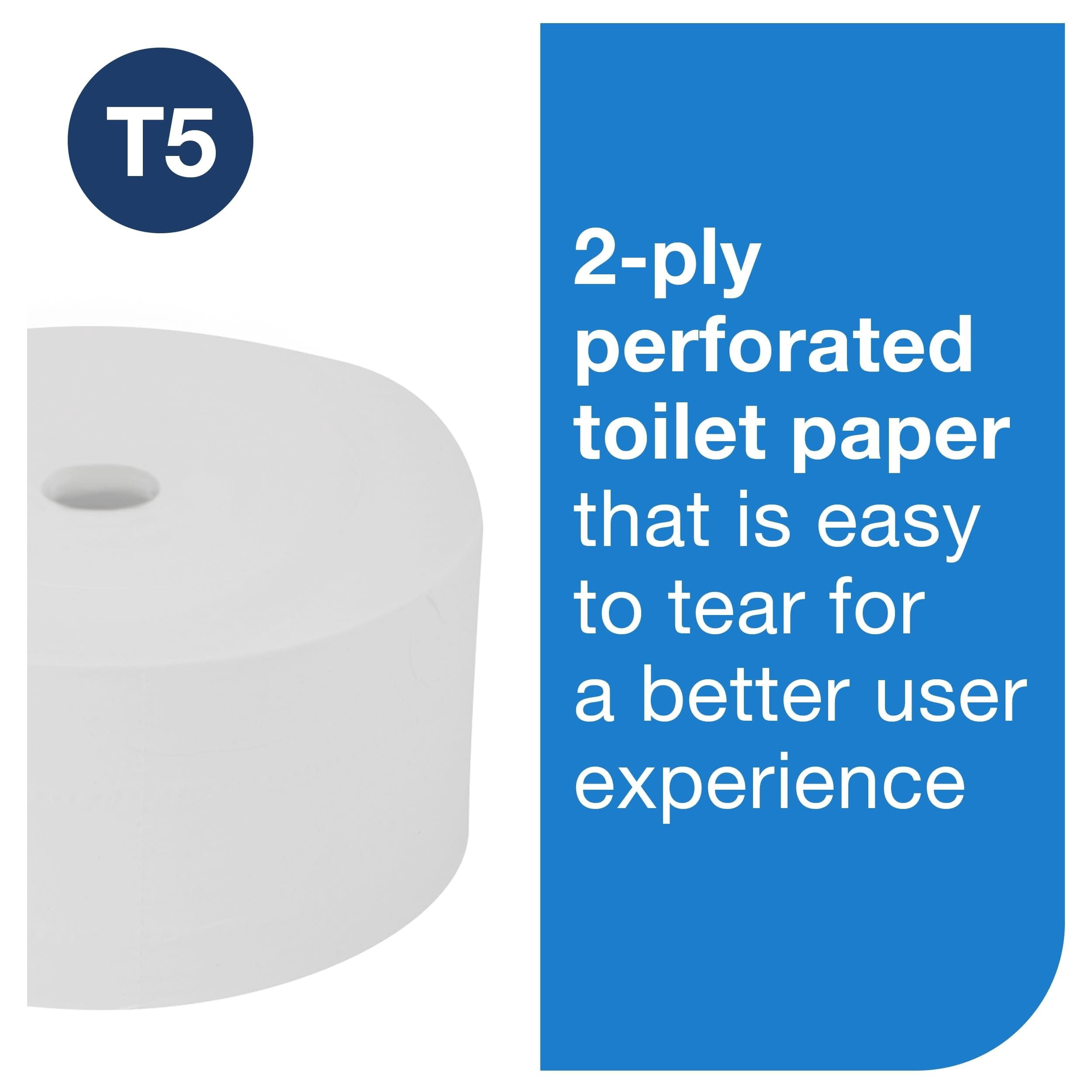2-Ply OptiServe High-Capacity Coreless Toilet Paper - White (18/Carton)