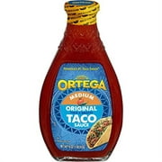 Ortega Taco Sauce, Medium, 16 oz