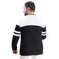 thumbnail image 2 of Men's G-III Sports by Carl Banks  Black St. Louis Blues Adaptive Wear Outlast Durene Long-Sleeve T-Shirt, 2 of 3