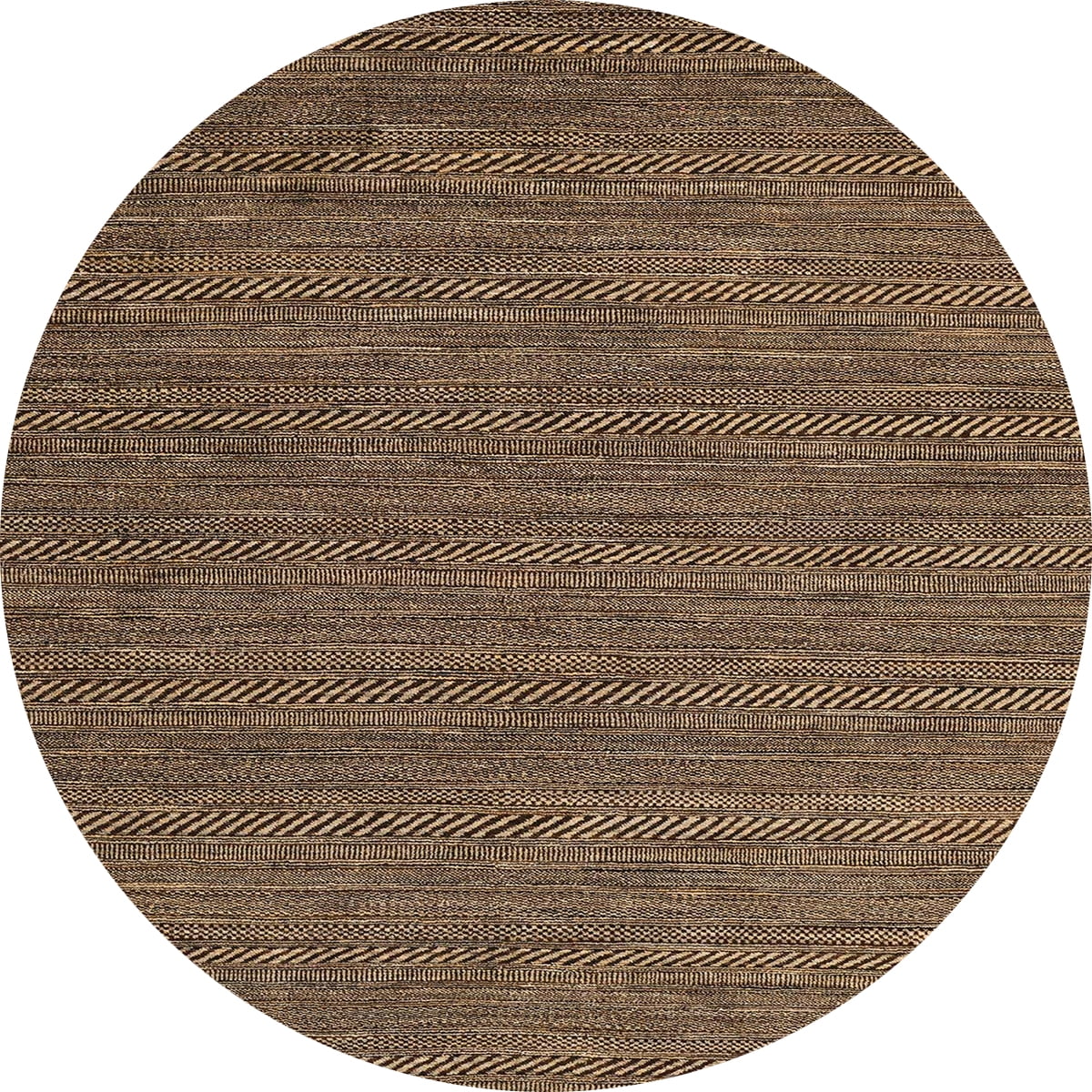 Ahgly Company Indoor Round Abstract Red Abstract Area Rugs, 8' Round ...