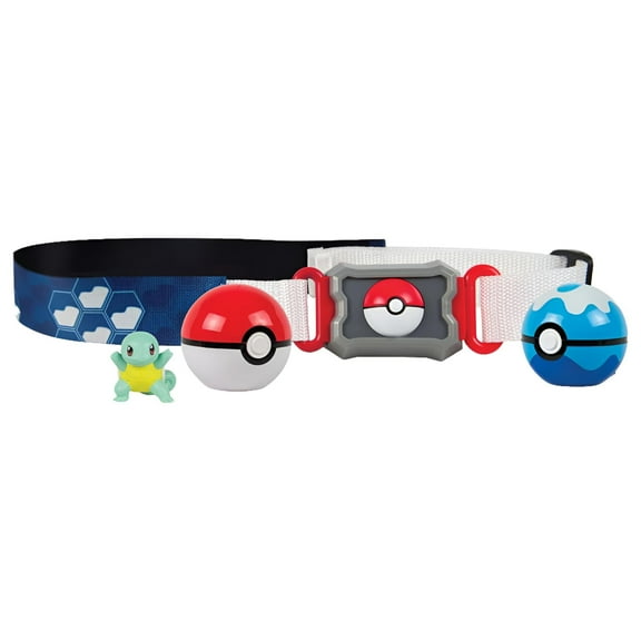 TOMY Pokemon Clip 'n' Carry Poke Ball Belt with Squirtle
