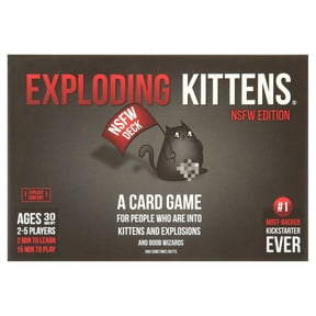 Exploding Kittens Card Game for Family and Kids Ages 7 and Up, 56 Cards ...