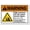 Warning Sign 6, variant on Warning Sign Hazardous Waste Accumulation Area - 12×8 Inches, Aluminum Metal Tin, Business Waste Management Decor