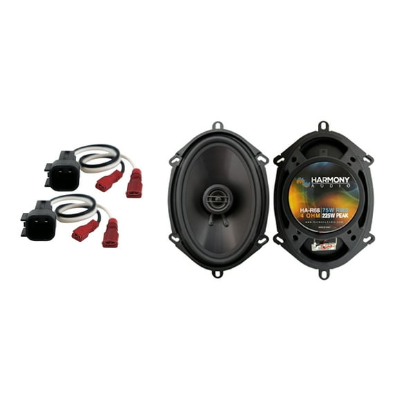 Fits Ford Crown Victoria 98-11 Front Door Replacement Speakers Harmony HA-R68