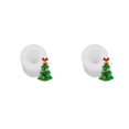 thumbnail image 2 of Inteprter Suministros de moldes para galletas, molde en relieve para cocina, elaboración de postres, fundición de Fondant, troquel de aniversario, Árbol de Navidad 03 2piezas Inteprter CBP272524, 2 of 6