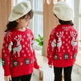 thumbnail image 3 of Baby Boys Girls Cotton Christmas Ugly Sweater, Childrens Fireplace Lovely Pullover for Xmas Party Photograph Best Gift, 3 of 7
