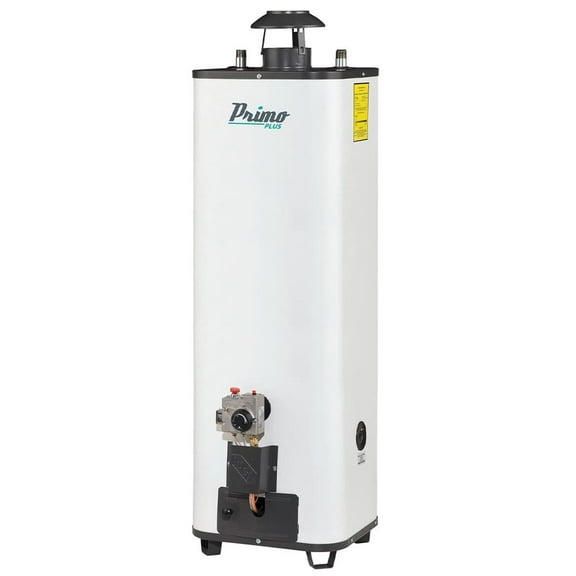 Calentador de Rápida Recuperación Primo Plus, IUSA, Piezoeléctrico, 12 L., Gas Natural blanco