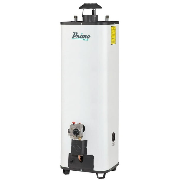 Calentador de Rápida Recuperación Primo Plus, IUSA, Piezoeléctrico, 12 L., Gas Natural blanco