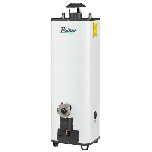 Calentador de Rápida Recuperación Primo Plus, IUSA, Piezoeléctrico, 12 L., Gas Natural blanco