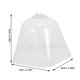 thumbnail image 2 of unbranded 15Ud Cubierta Plástica Para Plantas Protector Invernadero Con Ventilación Regulable Transparente Para Jardín, 2 of 7