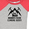 thumbnail image 4 of Inktastic Rock Climber Mommy Climbing Buddy Boys or Girls Baby Bodysuit, 4 of 5