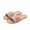 Green, variant on Home Hemp Slippers Summer Couple Breathable Japanese Slippers Men's Open Toe Comfortable