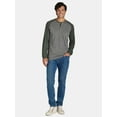 thumbnail image 2 of Burnside Men's Knit Henley Shirt with Long Sleeves, Sizes S-2XL, 2 of 5
