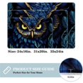 thumbnail image 2 of Owl Polyester Non-Slip Indoor Rugs Chair Mat Floor Carpet Machine Washable, 2 of 6