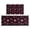 Pioneer Flower Floral, variant on Pioneer Flower Floral Print Pattern Kitchen Rugs Sets Of 2, Anti Fatigue Non Slip Washable Floor Mats for Kitchen Sink Laundry, 17X30 Inch 17X47 Inch