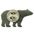 thumbnail image 3 of PinMart's Antique Silver Grizzly Bear Zoo Animal Lover Lapel Pin, 3 of 3