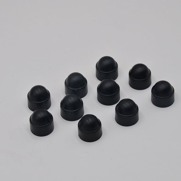 Uxcell 20-Pack M10 Nut Protection Caps – White Hexagonal Dome Screw Covers, 17mm ID X 20mm Height, Waterproof Plastic Bolt Covers For Indoor/Outdoor