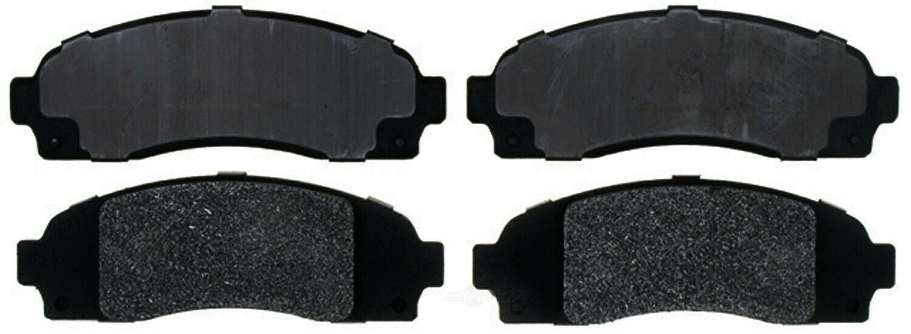 ACDelco 17D833AM - Professional Semi-Metallic Front Disc Brake Pads Fits select: 2003-2011 FORD RANGER, 2002 FORD EXPLORER XLT