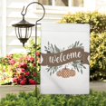 thumbnail image 3 of Welcome Fall Pumpkin Autumn Garden Flag Double Sided Yard Flags for Garden Lawn Birthday Autumn Thanksgiving Christmas 12.5x18inch, 3 of 4