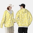 thumbnail image 6 of Fotbe Daisies Flowers Men's Women's UPF 50+ Sun Protection Jacket Hooded Cooling Shirt with Pockets Hiking Outdoor Performance-X-Large, 6 of 9