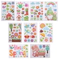 thumbnail image 2 of Miangastore 9pcs Spring Window Clings Spring Stickers Window Decals Cartoon DIY Glass Door Decals, 2 of 8